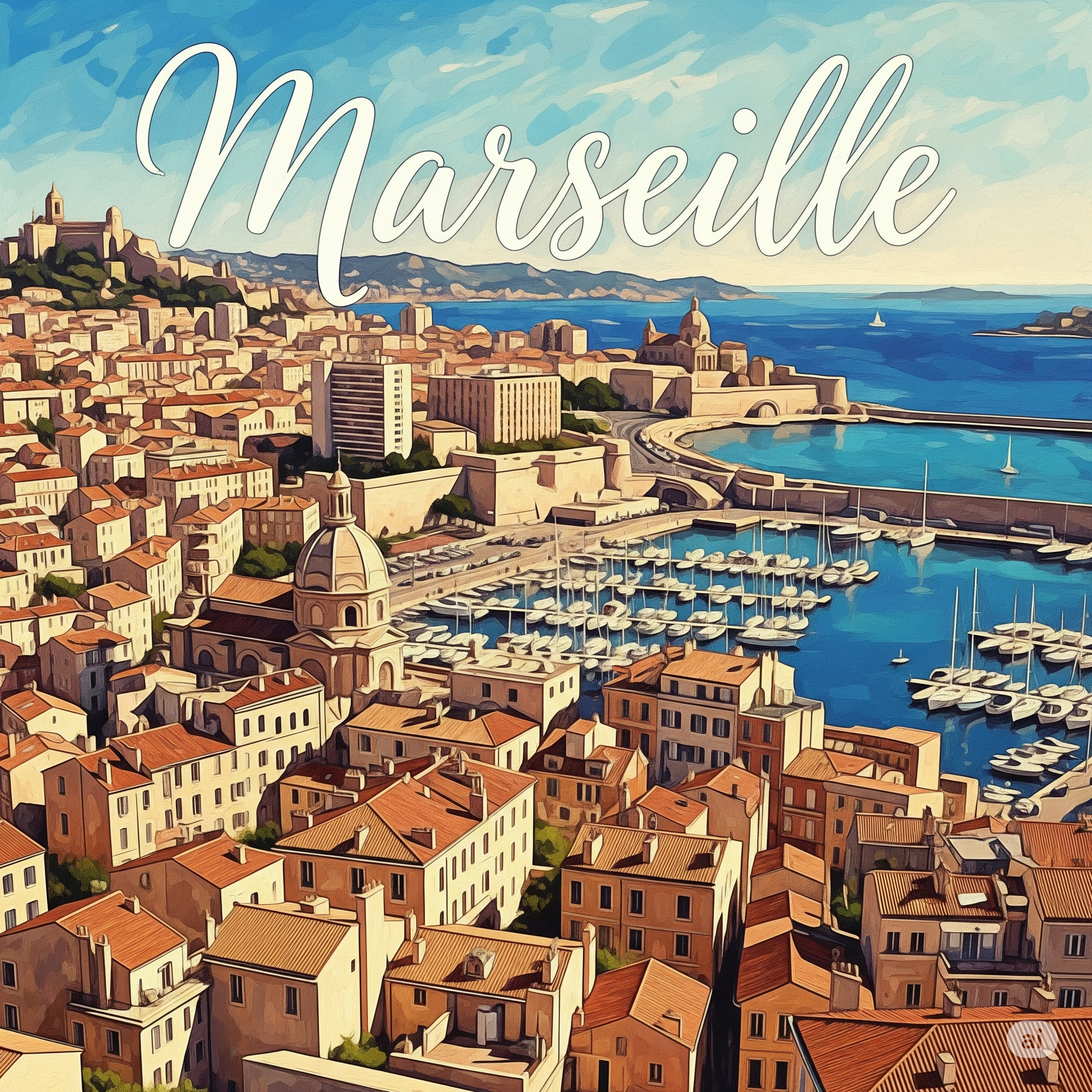 Marseille – Generated with Gemini