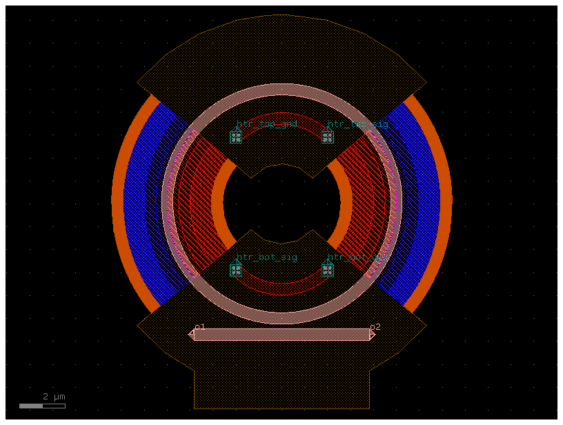Ring modulator Layout